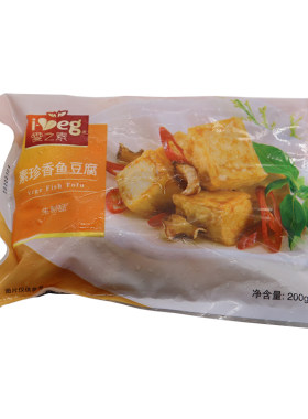 台湾风味素食鱼豆腐大豆蛋白斋菜