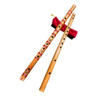 笛子竹笛成人儿童初学笛演奏短笛古风黑色素色苦竹笛子横笛乐器