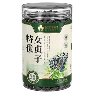 女贞子中药材正品旗舰店和墨旱莲养发乌发泡水喝正发