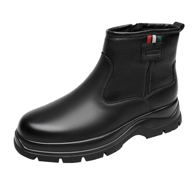 金利来时尚保暖正装皮靴