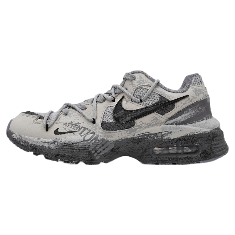 球鞋定制 Nike Air Max Fusion考拉派对堙灭涂鸦做旧机能风跑步鞋