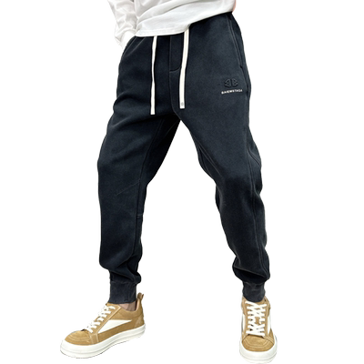 宽松束脚卫裤青年休闲运动长裤