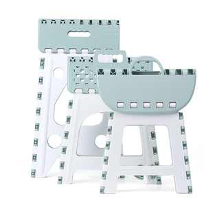 折叠塑料椅子可折叠高脚凳子省空间家用餐椅便携式成人高铁小凳子