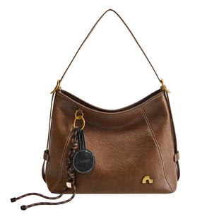 【刘些宁同款】纳兰杜玄月包包女2025新款斜挎极简通勤hobo托特包