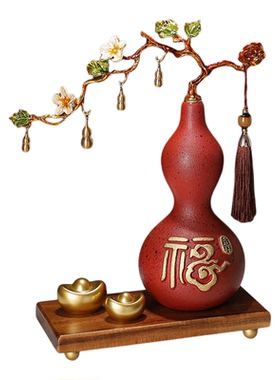 福禄吉祥新中式葫芦摆件