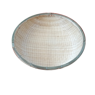 柳编圆笸箩干果筐商用收纳筐超大箩筐馒头筐藤条筐竹编圆簸箕簸箩