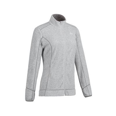 迪卡侬男女保暖户外抓绒衣