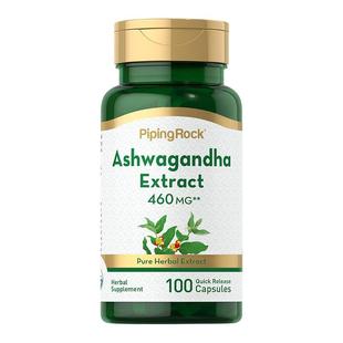 美国朴诺南非醉茄提取物胶囊专注力降减轻紧张焦躁低皮质醇100粒