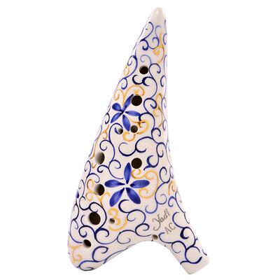 雅的陶笛青花瓷12孔系列专业演奏