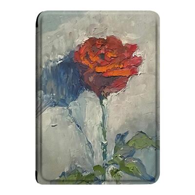 油画玫瑰电子书保护套