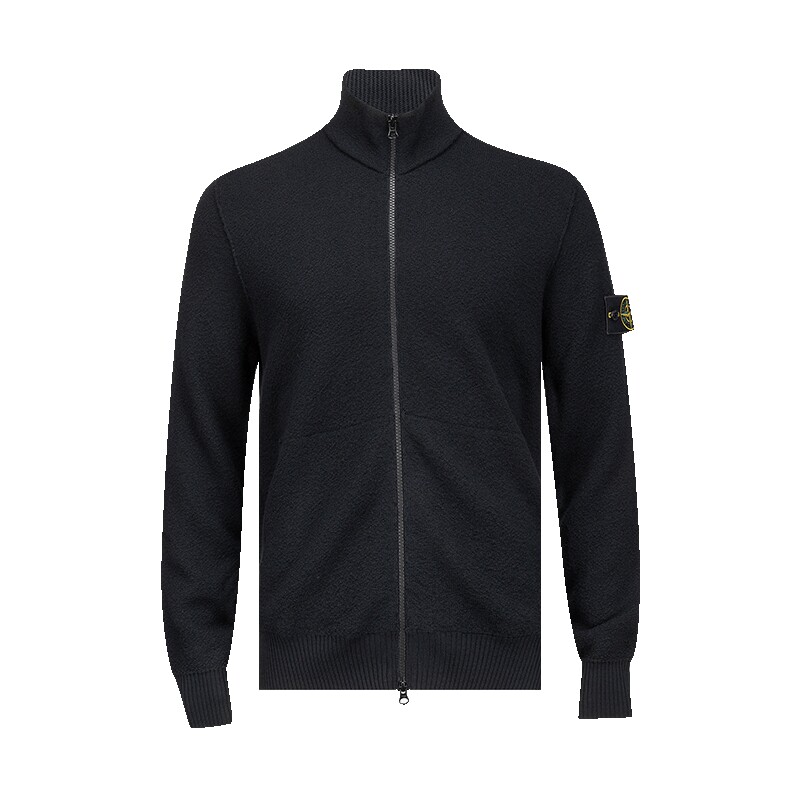 STONEISLAND拉链立领针织衫男士