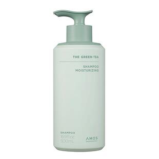 AMOS爱茉诗(保湿)滋养绿茶护理洗发水去毛躁无硅油500ml【临期】