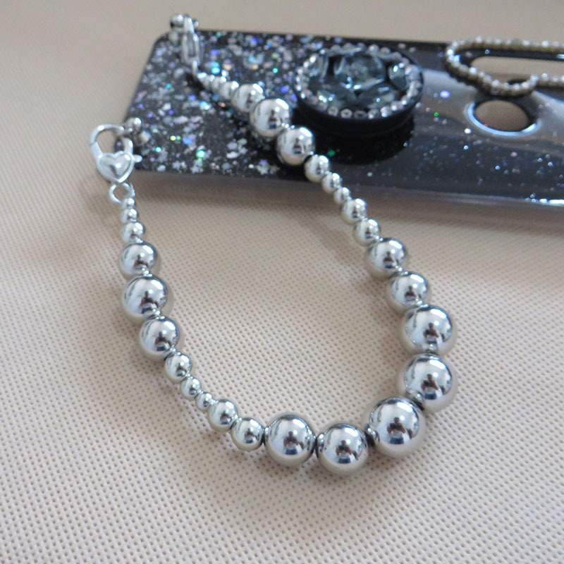 新品 包链短提手手提带小包包改造配件替换装饰链条细包带珠链肩