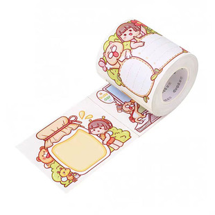 小麻薯胶带新款管弦繁奏甜甜冬日手账胶带手帐素材贴画随心配整循