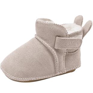 英贝米尼婴儿鞋子冬季一岁宝宝加绒加厚步前鞋男雪地靴保暖棉鞋女