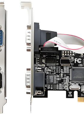 PCI-E转串口卡PCIE转九针COM串口