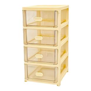 桌面收纳盒透明抽屉式整理盒大容量文具笔筒架置物架亚克力小盒子