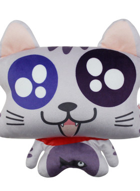 卡通猫咪座椅竹炭包内饰护颈枕