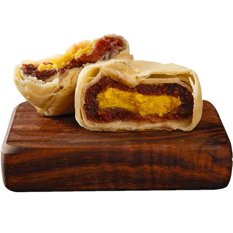 苏式月饼传统豆沙蛋黄多口味百果