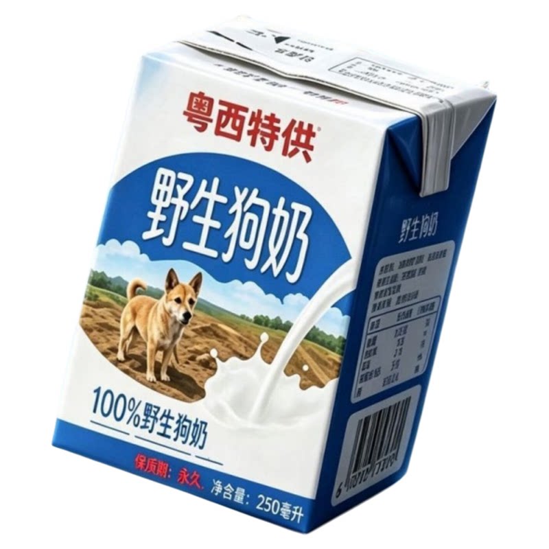 奥西特供野生狗奶贴纸四面贴纸