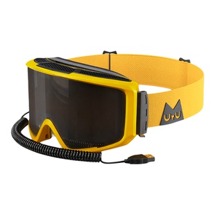 MUTU电加热滑雪眼镜防雾护目镜大广角柱面镜野雪粉雪必备神器