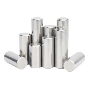 金超304不锈钢m6精度正公差圆柱销GB119.1精密实心定位销固定销子