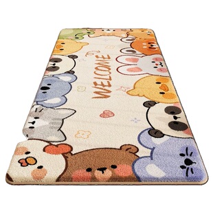 卡通房间床边地毯卧室地垫公主床边毯脚垫子2026年新款儿童房加厚