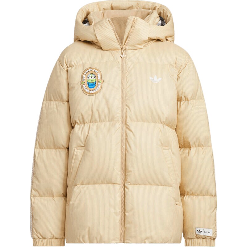滔搏丨adidas阿迪达斯三叶草儿童运动休闲羽绒服KB5143