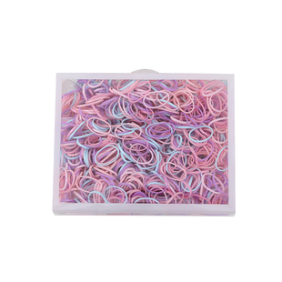彩色一次性橡皮筋儿童不伤发宝宝头绳女童扎头发发绳小号发圈头饰