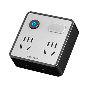 纯铜带开关插座usb充电转换器86型多用万能转换插头多孔无线插板