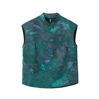 高端香云纱真丝衬衫女新款桑蚕丝