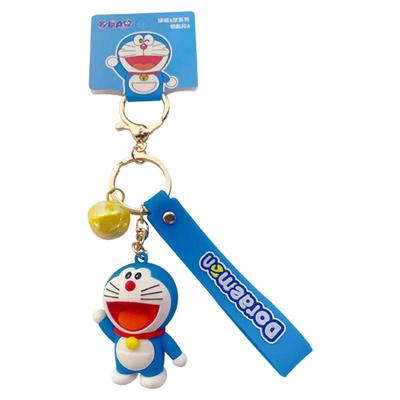 正版哆啦A梦钥匙扣童年回忆叮当猫钥匙链 卡通汽车钥匙挂件送礼物