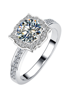 克拉莫桑石钻戒雪梨群镶