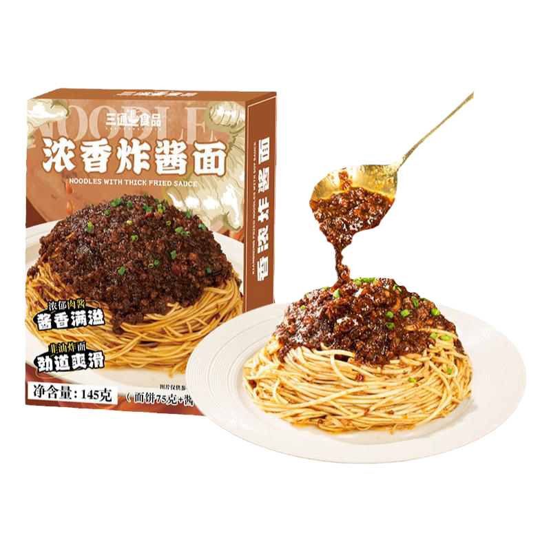 街角故事浓香炸酱面非油炸干拌面