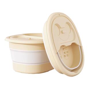 洁丽雅泡脚桶冬天便携式保温秋冬家用泡脚盆宿舍洗脚盆足浴桶子