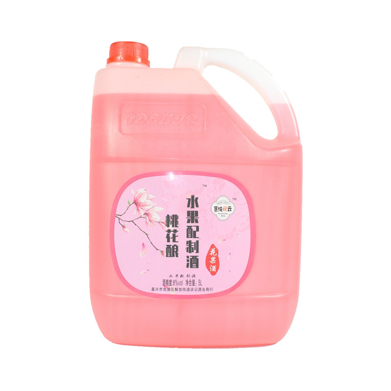 慕纯婉云网红8度彩虹10斤桃花酒