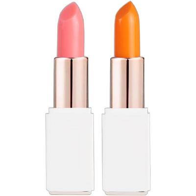 植物变色润唇孕妇可用温变补水少女口红学生唇膏