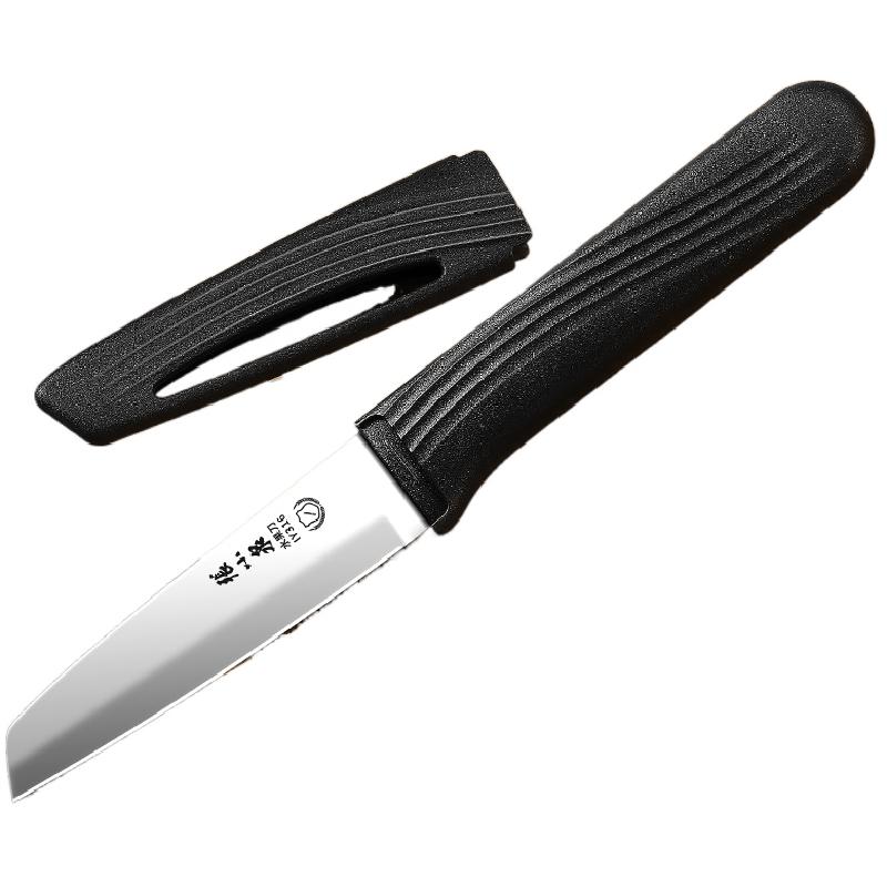 张小泉带鞘水果刀家用不锈钢削皮刀厨房专用随身便携多功能刮皮刀