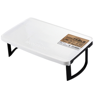 日本进口迷你折叠桌子便携户外露营茶几车载桌板宿舍床上小书桌