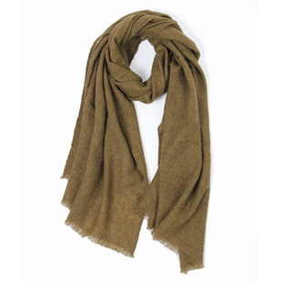 欧洲订单 特别好货 高原牦牛绒围巾 秋冬季男女通用中厚披肩围脖