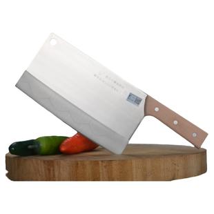 手工菜刀4cr13高碳钢锻打桑刀厨师专用大号切菜刀切片刀开刃厨刀