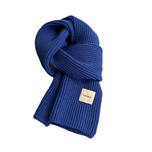 君君JunJun鬼怪同款本命年圣诞针织围巾加厚保暖针织小围脖女纯色