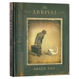 抵岸 陈志勇 The Arrival by Shaun Tan 英文原版书 寻找可以停靠的精神家园 无字插画绘本 澳洲图画书设计奖 进口原版英语书籍