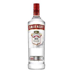 斯米诺伏特加红牌 Smirnoff 皇冠伏特加 原装进口洋酒基酒700ml
