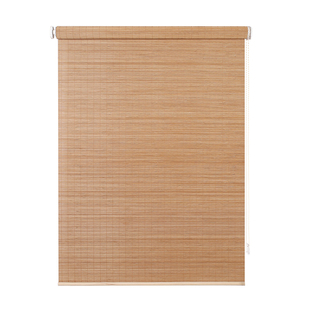 千传免打孔竹帘卷帘阳台窗帘拉卷式遮光遮阳防晒隔断帘升降遮阳帘