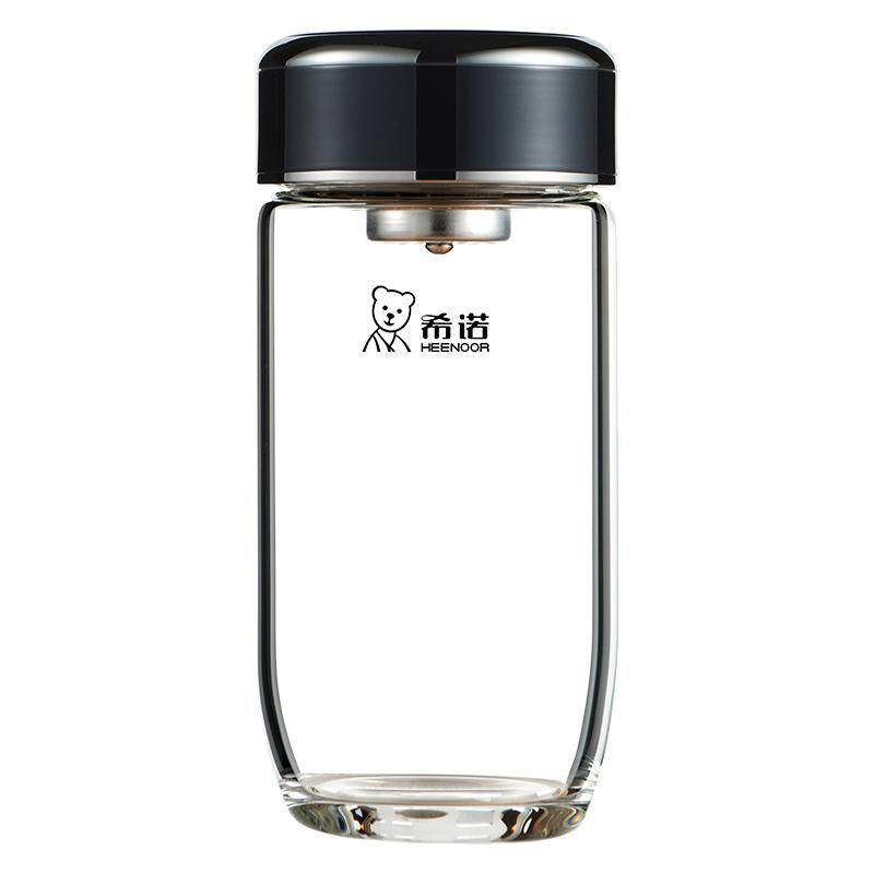希诺车载单层加厚带滤网玻璃杯