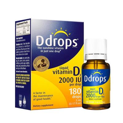 Ddrops滴卓思成人维生素VD3滴剂