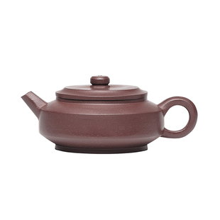 玉颐阁宜兴紫砂壶纯手工茶壶名家原矿大水潭天青泥周盘壶270cc
