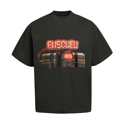 【Rapeter吴嘉轩同款】EU/EUSOUEU 美式C4像素复古宽松短袖T恤