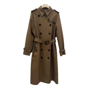 2024深圳南油三针线经典双排扣长款精纺羊毛大衣风衣外套法式英伦